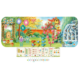 Rebel Juego de Mesa Pérgola REGAR0101ES Juego de estrategia y jardinería para diseñar tu propio jardín