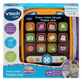 Peque tablet bilingüe happy play 19,1x15,6x3 cm Peque tablet bilingüe happy play 19,1x15,6x3 cm