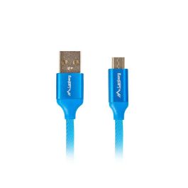 Lanberg Cable USB 2.0 Macho Micro a Macho USB Tipo A, Trenzado Tela Azul, 1.8m Precio: 5.79000004. SKU: S5611069
