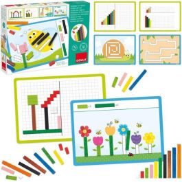 Goula Juego Didáctico Actividades con Regletas Educativo y Lúdico 16 Actividades para Niños