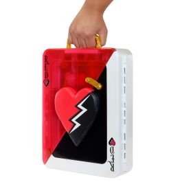 Mattel Hwt98 Armario Plegable de 14 Piezas para Muñeca Red Disney Descendants 'Hora de Rebelarse' Mattel Hwt98 Armario Plegable de 14 Piezas para Muñeca Red Disney Descendants 'Hora de Rebelarse'