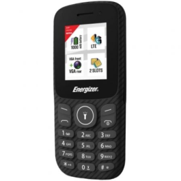 Energizer E130SEU1 Teléfono Móvil 4G para Personas Mayores, Doble SIM, Batería 1000mAh, Pantalla 1.77'', Negro Energizer E130SEU1 Teléfono Móvil 4G para Personas Mayores, Doble SIM, Batería 1000mAh, Pantalla 1.77'', Negro