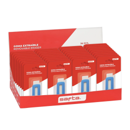 Safta Goma de borrar extraible con forma de cutter 210x100x130 mm Precio: 53.69000021. SKU: B1EA4Q6ZJ5