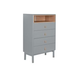 Cajonera Home ESPRIT Azul Gris Polipropileno Madera MDF 80 x 40 x 117 cm Precio: 343.50000058. SKU: B1E4MLASFC