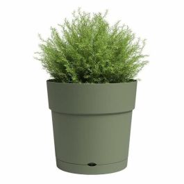 Artevasi 5600442846676 Maceta Capri Grande con Reserva de Agua Verde Ceniza L39,1 x P39,1 x H37 cm