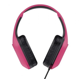 Trust Gaming Auriculares Gaming GXT 415 Zirox con Micrófono, Jack 3.5mm, Rosas, Compatibles con PC y Consolas