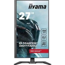 Iiyama G-MASTER GB2770QSU-B6 Monitor Gaming 27" IPS 2K Ultra HD 2560x1440 180Hz 0.2ms FLC, Altavoces, USB 3.2, VESA, Negro Iiyama G-MASTER GB2770QSU-B6 Monitor Gaming 27" IPS 2K Ultra HD 2560x1440 180Hz 0.2ms FLC, Altavoces, USB 3.2, VESA, Negro