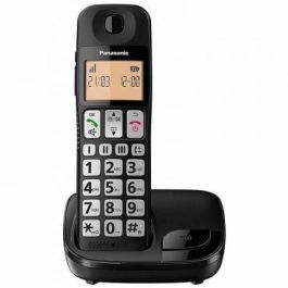 Teléfono Inalámbrico Panasonic KX-TGE310SP/ Negro Teléfono Inalámbrico Panasonic KX-TGE310SP/ Negro