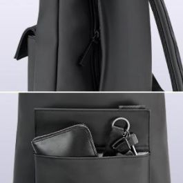 Asus Vigour Mochila para Portátil de hasta 16 pulgadas, Negra, 0.75 kg, Diseño Minimalista, Poliéster/PU Impermeable