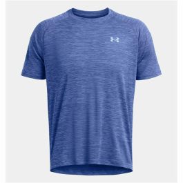 Camiseta de Manga Corta Hombre Under Armour Tech Textured Ss Azul oscuro XL