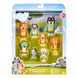 MOOSE 17199 Pack 8 Figuras Bluey Familia y Amigos - Juguete de Colección para Niños +3 Años Precio: 34.59000017. SKU: B16JG9CCKA