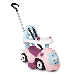 Smoby - Maestro Balade Pink Ride-On - Para niños a partir de 6 meses - Actualizable - Silent Wheels - Bocina