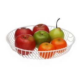 Frutero Blanco Versa 30X4CM (2 Unidades) Frutero Blanco Versa 30X4CM (2 Unidades)