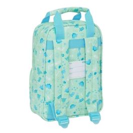Mochila Infantil Safta Dino Verde 20 x 28 x 8 cm