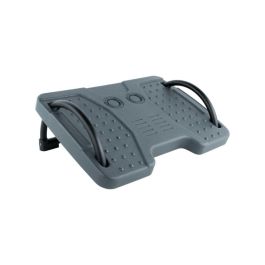 TooQ TQFR0601-G Reposapiés Ajustable en Inclinación Gris 424x305x145 mm para Oficina y Hogar