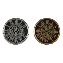 Reloj Pared Loft DKD Home Decor Dorado Plateado 6.3 x 25 x 25 cm (2 Unidades) Precio: 60.95000021. SKU: B12SXJGM4B