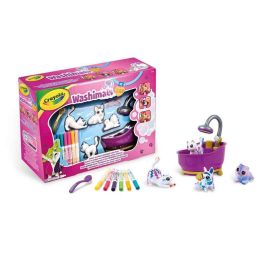 Crayola Bañera Washimals con 4 Mascotas Flocadas Decorables: Lava, Personaliza y Recrea. Juego Creativo +3 Años (32,5x11,5x24 cm) Crayola Bañera Washimals con 4 Mascotas Flocadas Decorables: Lava, Personaliza y Recrea. Juego Creativo +3 Años (32,5x11,5x24 cm)