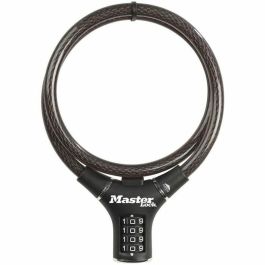 Master Lock 8229EURDPRO Candado para Bicicleta de Cable, 90 cm, Negro, Acero Trenzado Precio: 31.50000018. SKU: B16NB4VCVP