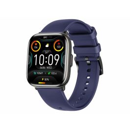Trevi T-FIT 265 A Reloj inteligente Pantalla Táctil AMOLED 1.75" (4,45 cm) con Monitor Frecuencia Cardíaca, IP67 y Correa Negra/Azul