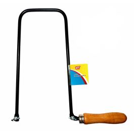 Wuto Arco de Segueta Grande 265 mm de Calado con Mango de Madera Precio: 6.50000021. SKU: S7903490