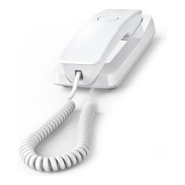 Gigaset DESK 200 Teléfono analógico con cable, Agenda para 10 contactos, Color Blanco Precio: 48.50000045. SKU: B1CMSZ7S9M