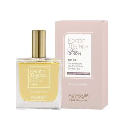Aceite KERATIN THERAPY LISSE DESIGN THE OIL 50ML - Alfaparf - Cabello sedoso y brillante, reduce puntas abiertas Precio: 18.79000046. SKU: SBL-ART12144