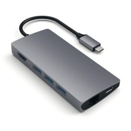 Satechi TYPE-C MULTI-PORT ADAPTER WITH ETHERNET V2 Precio: 129.49999953. SKU: B1BRL3J2DH