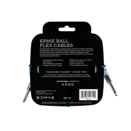 Cable Eb Instrumento Flex Jack-Jack Ss 6 M - Azul Cable Eb Instrumento Flex Jack-Jack Ss 6 M - Azul
