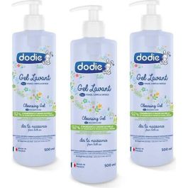 DODIE gel de lavado 3 en 1 - botella de bomba de 500 ml LOTE DE 3 Precio: 42.69000032. SKU: B1FCGMYZLT