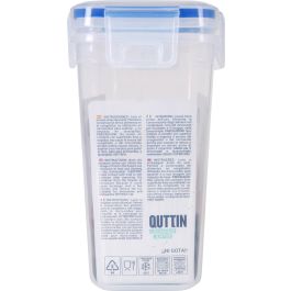 Quttin Fiambrera hermética rectangular 1600 cc (12 Unidades)