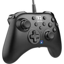 Hori 4961818039810 Mando con Cable Horipad para Nintendo Switch y Switch 2, Botón C, Botones Programables Traseros, Negro
