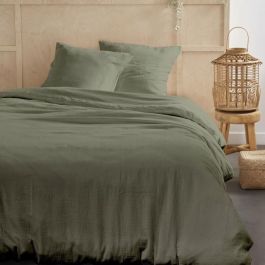 Juego de cama - TODAY - 123329 - 2 personas - 260x240cm - Gasa de algodón lisa - Salvia Precio: 48.78999994. SKU: B1G48NBADF