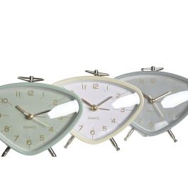Reloj Despertador Vintage DKD Home Decor Azul Blanco 4 x 10 x 11.5 cm (3 Unidades) Reloj Despertador Vintage DKD Home Decor Azul Blanco 4 x 10 x 11.5 cm (3 Unidades)