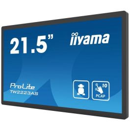 iiyama TW2223AS-B2 Monitor Táctil 21.5" Full HD 1920x1080 Android Negro 16:9 18ms HDMI 400cd/m² VA Panel Multi-Touch 10 Puntos