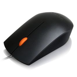 Lenovo 300 Ratón USB con Cable Óptico 1600 DPI, Diseño Ergonómico de Tamaño Completo Plug & Play Lenovo 300 Ratón USB con Cable Óptico 1600 DPI, Diseño Ergonómico de Tamaño Completo Plug & Play