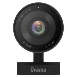 iiyama UC-CAM10PRO-1 Cámara Web 4K Ultra HD UHD 120° Zoom Digital 5x USB-C a USB-A con 2 Micrófonos Integrados - Negro Precio: 242.99000022. SKU: B1FGHTNJBK