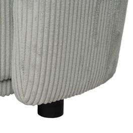 Sofá 3 Plazas Hielo Tejido Salón 197 X 96 X 75 cm