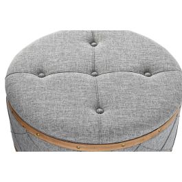 Descalzadora Scandi DKD Home Decor Gris Claro Natural 80 x 43 x 80 cm Set de 2 Descalzadora Scandi DKD Home Decor Gris Claro Natural 80 x 43 x 80 cm Set de 2