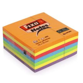 Fixo Cubo 400 Notas Adhesivas 76x76mm Neon - 65005483 Precio: 9.5000004. SKU: BIX65005483