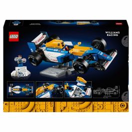 Lego FW14B Icons Set de Construcción Williams Racing Coche de Carreras Nigel Mansell para Adultos 18+
