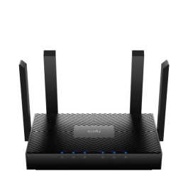 Cudy WR3000 router inalámbrico Gigabit Ethernet Doble banda (2,4 GHz / 5 GHz) Negro Precio: 39.49999988. SKU: B125JXR92D