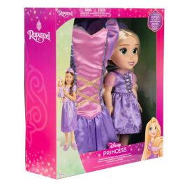 JAKKS PACIFIC Muñeca Disney Rapunzel 38cm con Disfraz para Niñas de 4-7 años