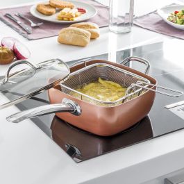 Set de Sartén Multifunción 5 en 1 Copper Coppans InnovaGoods 4 Piezas Precio: 33.4999995. SKU: V0100831