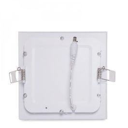 Placa LED 9W 900Lm 6000ºK Cuadrada 40.000H  [HL-PLCUAD9W-CW]