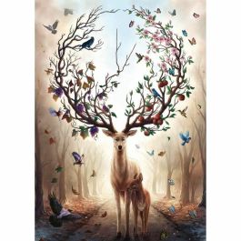 Ravensburger 12000459 Puzzle Fantasy Deer 1000 Piezas de Alta Calidad para Adultos y Niños a partir de 14 Años