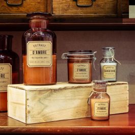 Home Deco Factory Tarro con Vela Apothicaire 180g Duración 25h