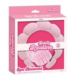Nice Spa Accesorios Cuidado Facial: Set Banda Pelo y Puños Muñequeras Antigoteo para Limpieza Facial y Skincare Precio: 9.59288. SKU: B1682T8F9R