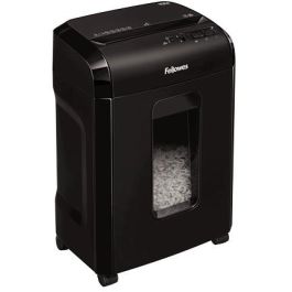 Fellowes 10M Destructora de Papel Microcorte 2x12mm P-5, 10 Hojas, 19L, Tritura Grapas y Tarjetas de Crédito