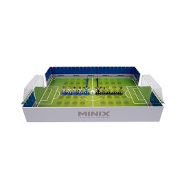 Eleven Force Mn17386 Juego de Fútbol Minix Real Madrid con Figuras y Porterías, Listo para Jugar, Edad +3 Años