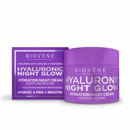 Biovène Hyaluronic Night Glow Hydration Night Cream Moisture Restore Precio: 4.49999968. SKU: B13NS63JZS